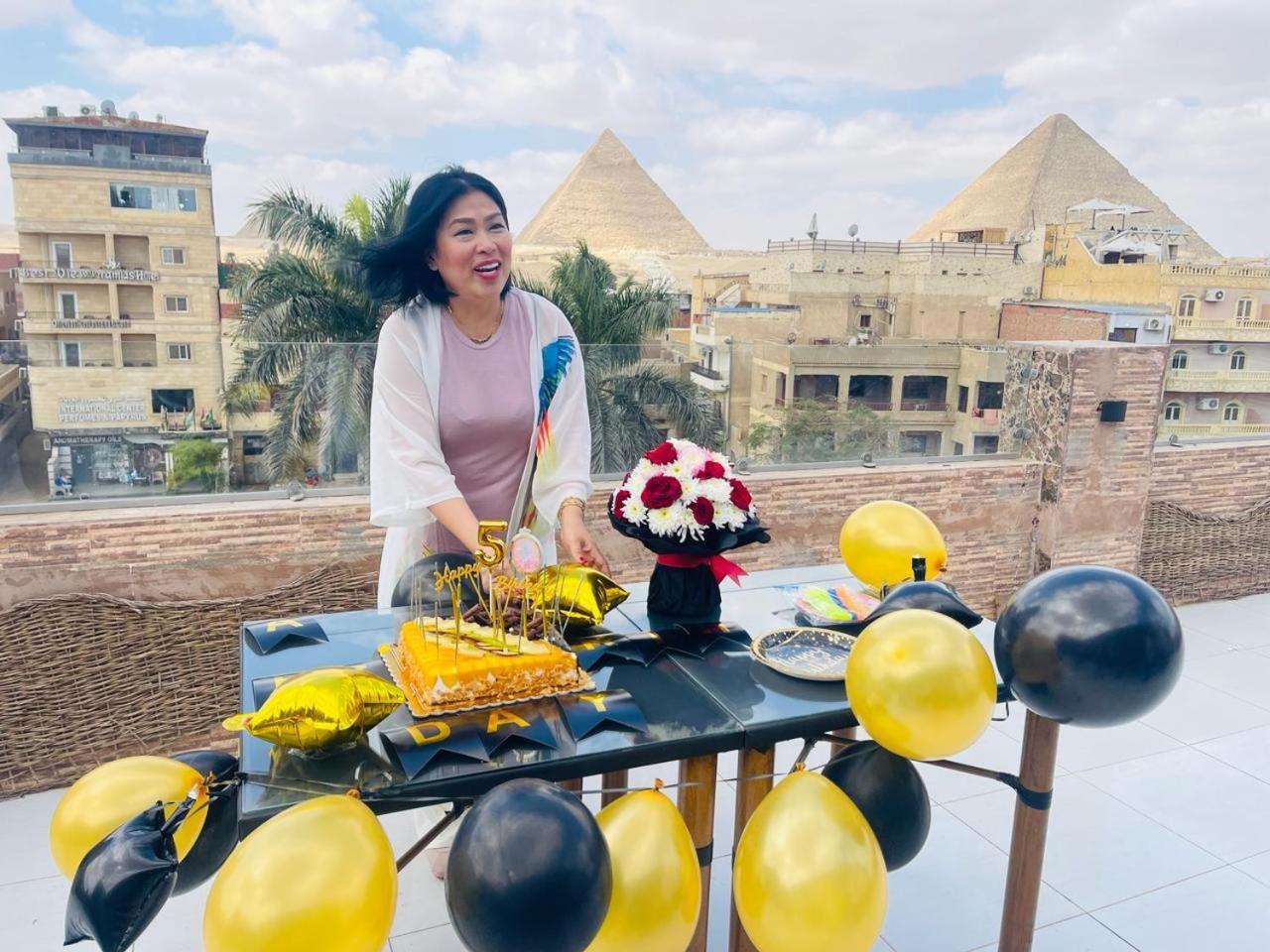 Pyramids Express View Hotel Kafrat al Jabal Exterior photo